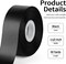 1-1/2 Inch Wide Black Satin Ribbon, 50 Yards Solid Polyester Fabric Ribbon